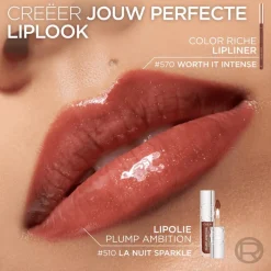 L'Oréal Paris Plump Ambition Lipgloss 490 Berry Jolie