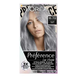 Online L'Oréal Paris Preference Vivids Permanente Haarverf 10.112 Silver Grey Soho