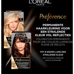 New L'Oréal Paris Préférence Permanente Haarkleuring 7.4 Mango