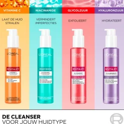 Sale L'Oréal Paris Revitalift Filler Reinigingsgel Met Hyaluronzuur 150 ML