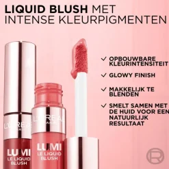 Sale L'Oréal Paris L'Oreal Lumi Le Liquid Blush 635 Glowy Worth It Medium