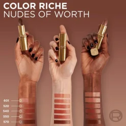 Best L'Oréal Paris L'Oreal Paris Color Riche Satin - Nudes of Worth 570 570 -Wirth it intense