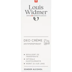 Online Louis Widmer Bodycare Deodorant Creme Zonder Parfum 40 ML