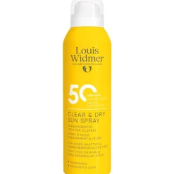 Sale Louis Widmer Clear & Dry Sun Spray SPF50 Zonder Pafrum 200 ML