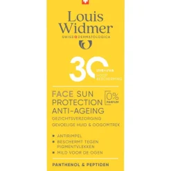 Outlet Louis Widmer Face Sun Protection Anti-Ageing SPF30 Zonder Parfum SPF30 50ML