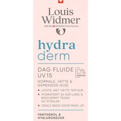 Discount Louis Widmer Hydraderm Dag Fluide SPF15 Zonder Parfum 50 ML