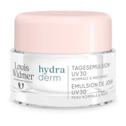 Sale Louis Widmer Hydraderm Dagemulsie UV SPF 30 Licht Geparfumeerd 50 ML