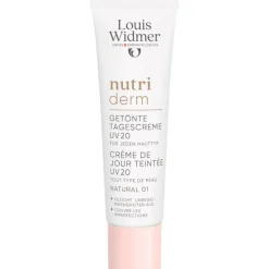 Online Louis Widmer Nutriderm Getinte Dagverzorging SPF20 Naturel 01 Zonder Parfum 30 ML