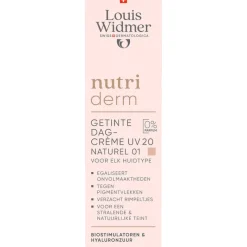 Online Louis Widmer Nutriderm Getinte Dagverzorging SPF20 Naturel 01 Zonder Parfum 30 ML
