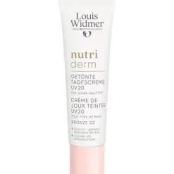 Online Louis Widmer Nutriderm Getinte Dagcrème UV SPF20 Bronze 02 Zonder Parfum 30 ML