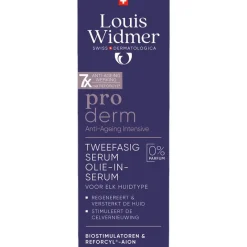 Best Louis Widmer Proderm Tweefasig Olie-in-Serum Zonder Parfum 35 ML