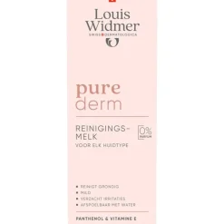 Best Louis Widmer Purederm Reinigingsmelk Zonder Parfum 200 ML