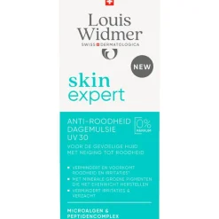 Outlet Louis Widmer Skinexpert Anti-Roodheid Dagemulsie UV SPF30 Zonder Parfum 50 ML