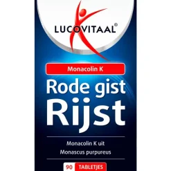 Online Lucovitaal Rode Gist Rijst 90 tabletjes