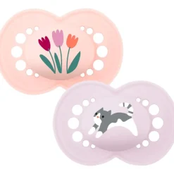 Online MAM Original Fopspenen 16+ maanden 2 stuks Pink