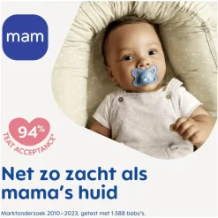 Discount MAM Original Fopspenen 0-6 maanden Plain 2 stuks Uni