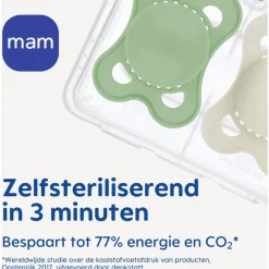 Discount MAM Original Fopspenen 0-6 maanden Plain 2 stuks Uni