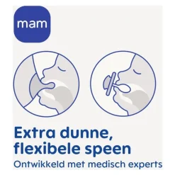 New MAM Supreme Fopspenen 0-6 maanden 2 stuks Blue