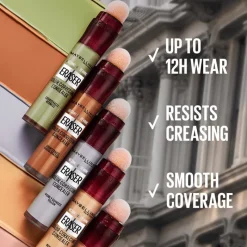 New Maybelline Instant Anti Age Eraser Concealer Color Corrector Paars