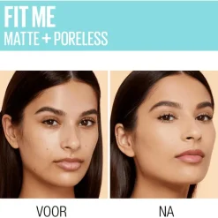 Best Maybelline New York Fit Me Matte + Poreless Foundation 30 ML 320 Natural Tan