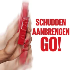 Maybelline New York SuperStay Vinyl Ink Lipstick 25 Red-Hot 4,2 ML Red Hot