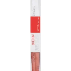 New Maybelline Superstay 24H Color Lipstick 444 Cosmic Coral