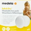 Hot Medela Wasbare Zoogcompressen