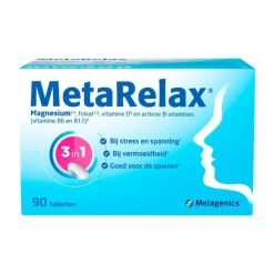 Outlet Metagenics MetaRelax N 90 tabletten blister