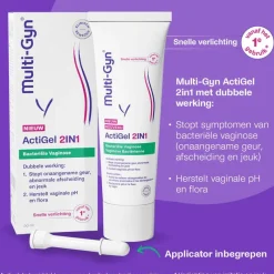Discount Multigyn Multi-Gyn ActiGel 2in1 bij bacteriële vaginose 50ml