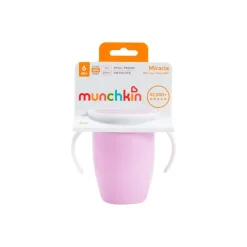 Sale Munchkin Miracle 360 Trainer Cup Paars met handgrepen