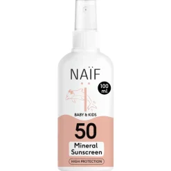 Hot Naïf Zonnebrand Spray Baby & Kids SPF50 100 ML