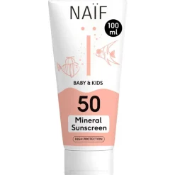 Naïf Zonnebrandcrème Baby & Kids SPF50 100 ML