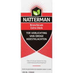 Sale Natterman Bronchicum Extra Sterk 200 ML