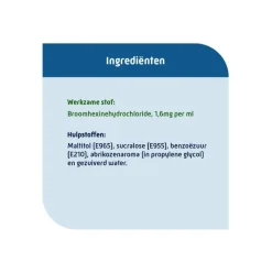 Sale Natterman Broomhexine Extra Sterk 8mg/5ml 150 ML