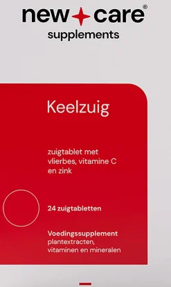 Sale New Care Keelzuig Tabletten 24 stuks