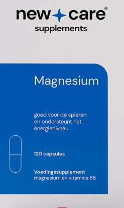 Outlet New Care Magnesium Capsules 120 stuks