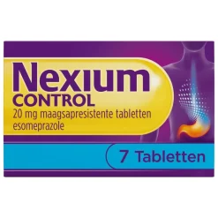 Clearance Nexium Control 7 Tabletten Voor brandend maagzuur
