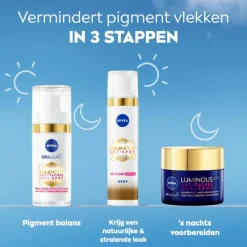 New NIVEA Cellular Luminous630 CC Fluid SPF30 Dark 40 ML