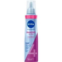 Hot NIVEA Diamond Gloss Care Styling Mousse Extra Sterk 150 ML