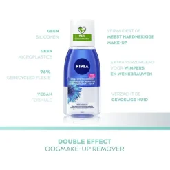 NIVEA Double Effect Waterproof Oogmake-up Remover 125 ML