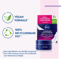 Hot NIVEA Essentials +24h Voedende Nachtcrème 50 ML