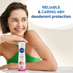 Hot NIVEA Fresh Flower Deodorant Spray 150 ML
