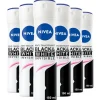 Outlet NIVEA Invisible Black & White Original Anti-Transpirant Deodorant Spray 150 ML Multipack 6 stuks