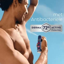 Discount NIVEA MEN Dry Impact Deodorant Spray 150 ML