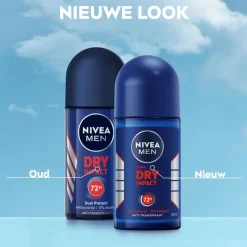 Discount NIVEA MEN Dry Impact Deodorant Roller 50 ML