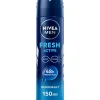 Discount NIVEA MEN Fresh Active Deodorant Spray 150 ML