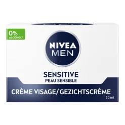 New NIVEA MEN Sensitive Hydraterende Gezichtscrème Gevoelige Huid 50 ML