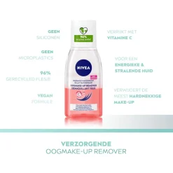 Clearance NIVEA Oogmake-up Remover Radiance Waterproof 125 ML