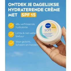 Online NIVEA Soft Daily UV Bodycrème SPF 15 200 ML