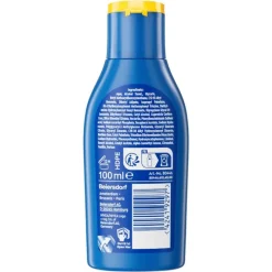 New NIVEA SUN Protect & Hydrate Travel Size Zonnemelk SPF50+ 100 ML